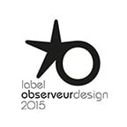 „label observeur“ apdovanojimas už etiketės dizainą 2015 m.