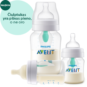Philips Avent Anti-colic kūdikių buteliukai su „AirFree“ vožtuvu