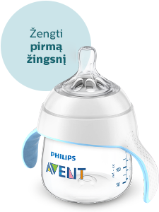 „Philips Avent“ mokomieji puodeliai, 4 mėn.