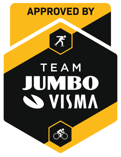 Patvirtinta naudojant „Team Jumbo Visma“ logotipą
