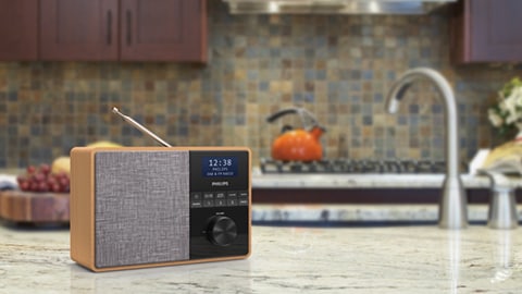 „Philips“ namų radijas, nešiojamas radijas, „Bluetooth“ radijas, DAB radijas