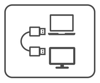 Monitoriai su USB-C stotele