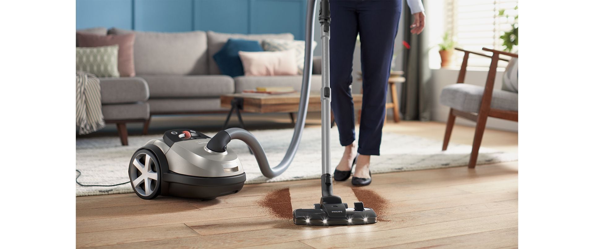 Dulkių siurbliai su maišeliais „Philips“