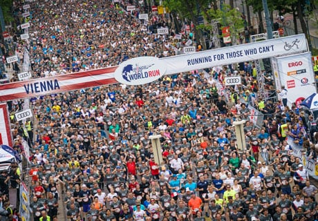 Bėgimas „Wings for Life World Run“ – pavyzdinis bėgimas