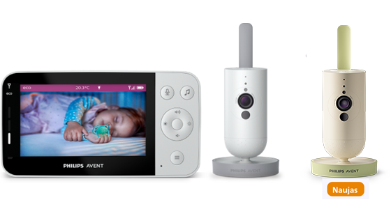 Kūdikių stebėjimo prietaisai „Connected“
