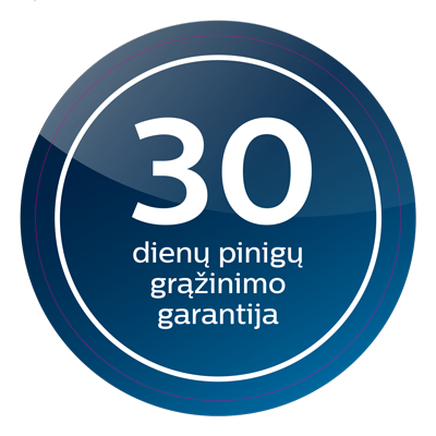 30 dienu pinigu grazinimo garantija