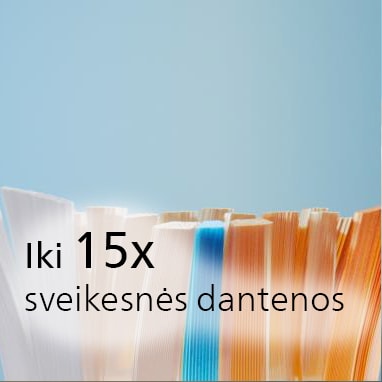 Iki 15x sveikesnės dantenos