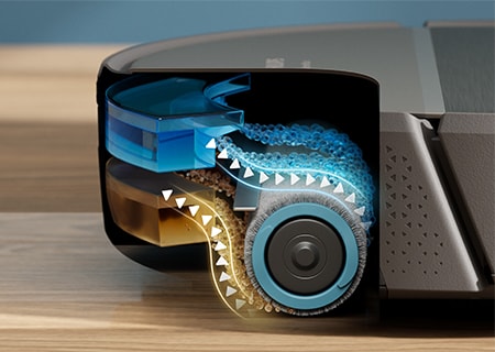 Valo šlapiai ir sausai vienu perbraukimu, XU7100