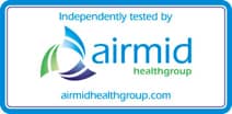 „Airmid Healthgroup“ logotipas