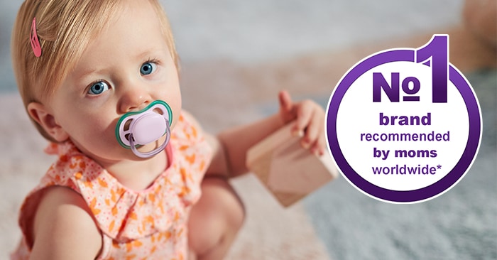 Parents and kids love our Philips Avent pacifiers! 4.8 rating out of 300.000 consumer reviews* 