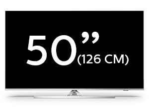 50 colių „Philips Performance“ serijos 4K UHD LED „Android“ televizorius