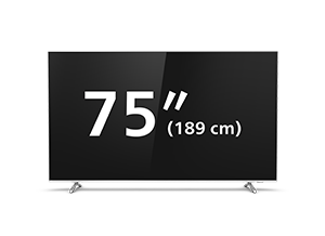 75 colių „Philips Performance“ serijos 4K UHD LED „Android“ televizorius