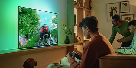 Žaidimai su „Ambilight“