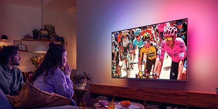Sportas su „Ambilight“