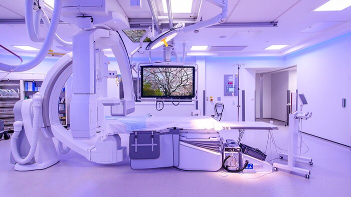 Philips Image Guided Therapy System – Azurion – with Ambient Experience and FlexVision display helps reduce patient anxiety during interventional procedures